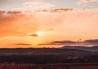 Alsace Ballon - Sunset
