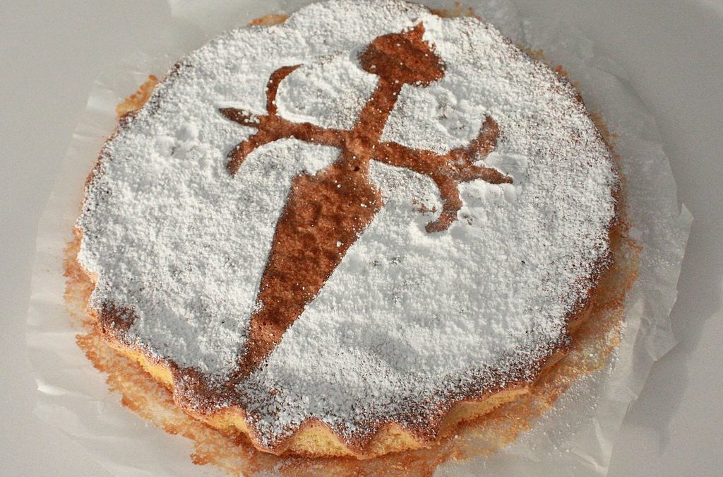 Tarta de Santiago – Traditional Pilgrim Almond Cake